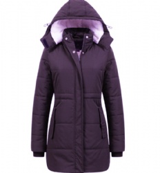 Women's parka padded jacket