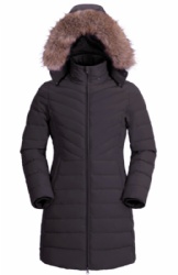 Women's parka padded jacket